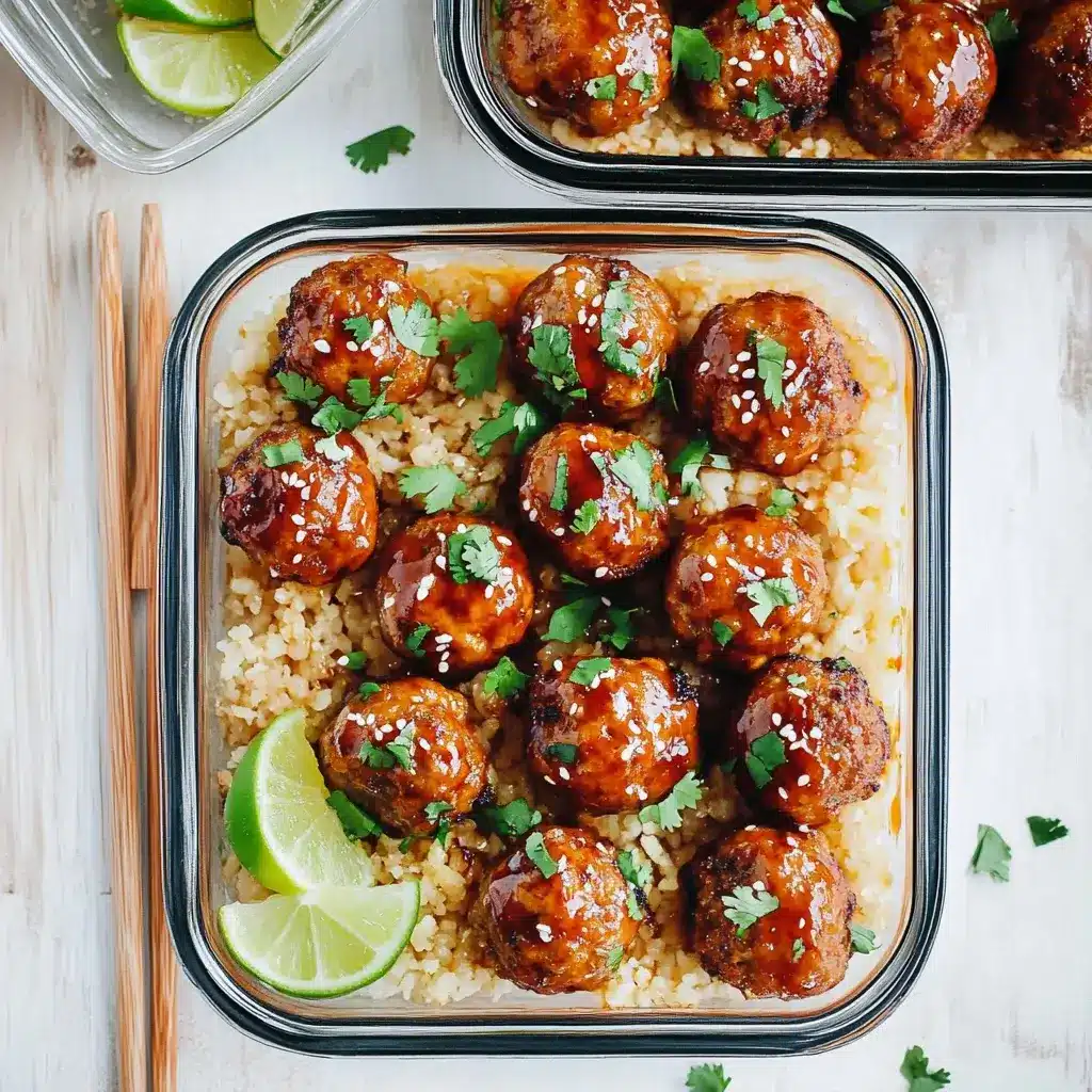 Honey Sriracha Glazed Meatballs Will Ignite Your Tastebuds!