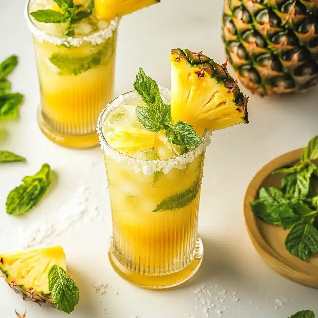 Pineapple Coconut Mojito: Refreshing Drink Recipe Revealed!