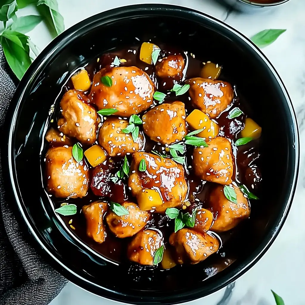 Sweet Hawaiian Crockpot Chicken for a Delicious Dinner!