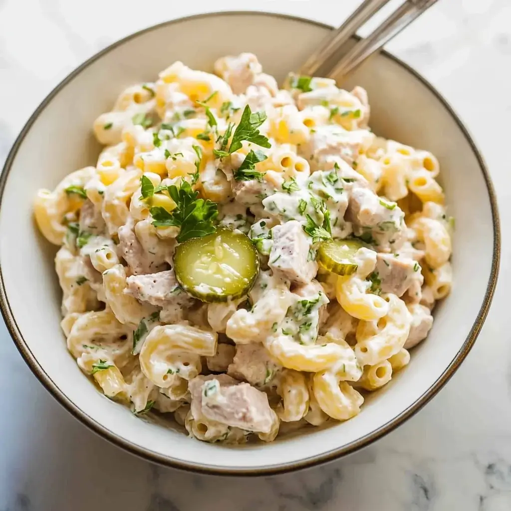 Tuna Macaroni Salad with Pickles: A Must-Try Delight!