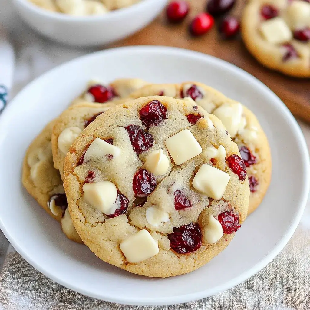 White Chocolate Cranberry Cookies: A Must-Try Recipe!