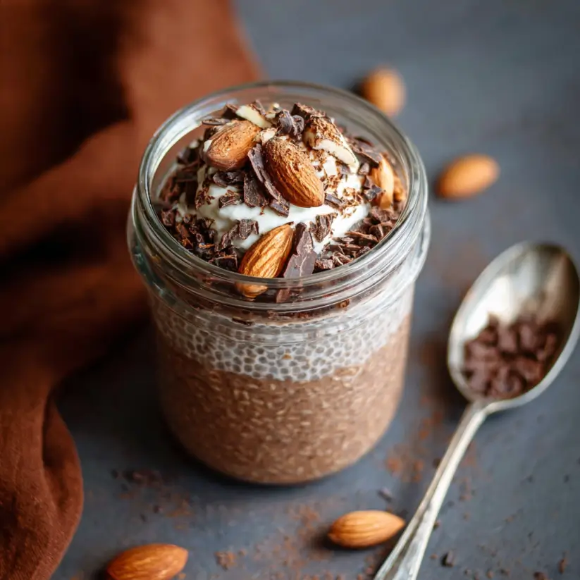 Almond Chocolate Overnight Oats: A Delicious Fuel for Your Day!