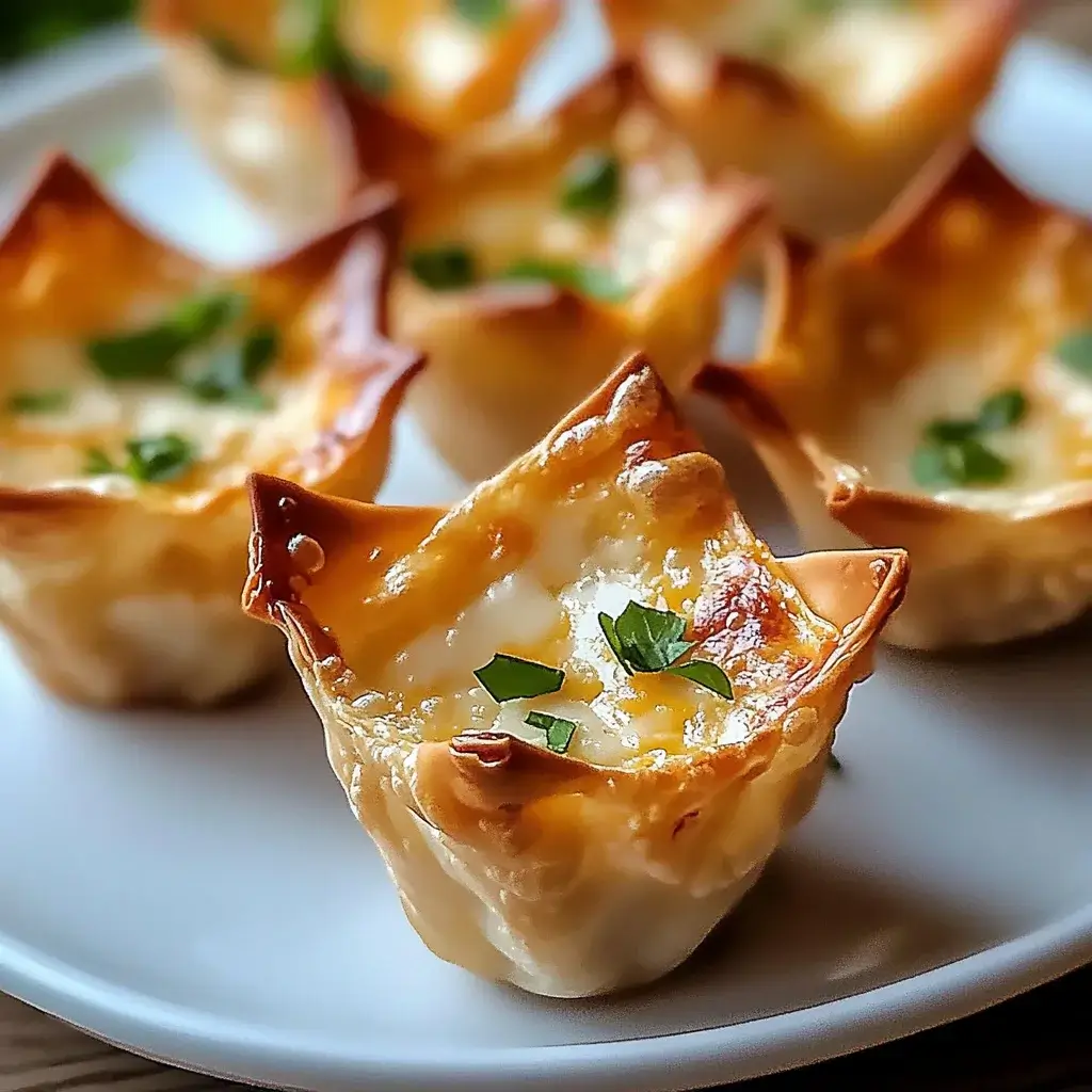 Baked Cream Cheese Wonton Cups: A Must-Try Recipe!