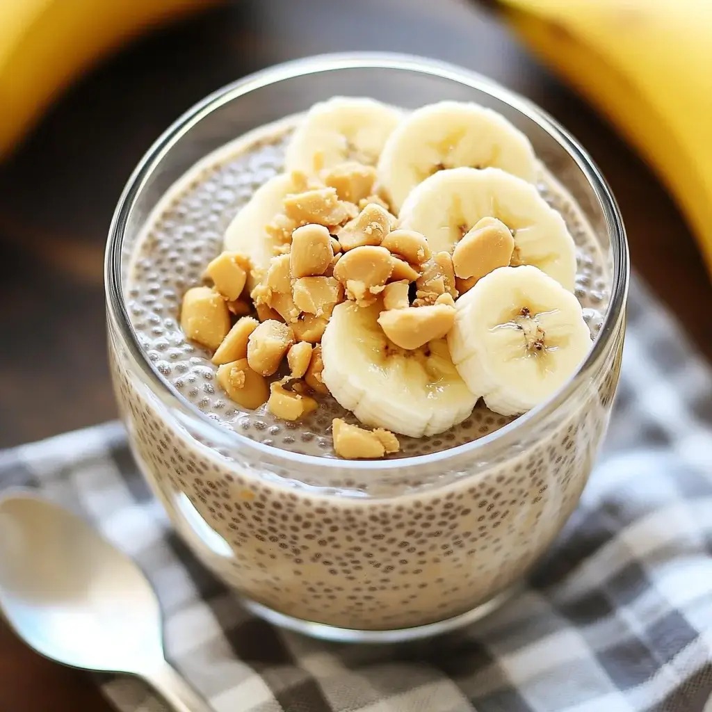 Banana Peanut Butter Chia Seed Pudding: A Creamy Delight!