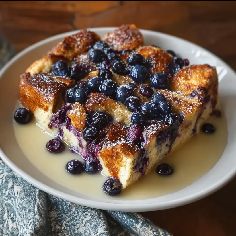 Blueberry French Toast Casserole: A Delicious Morning Treat!