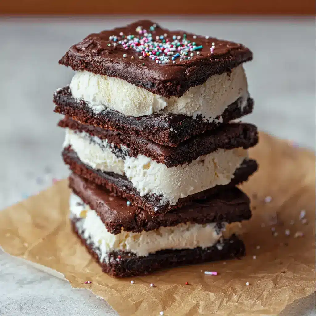 Brownie Ice Cream Sandwiches: A Sweet Delight Awaits!