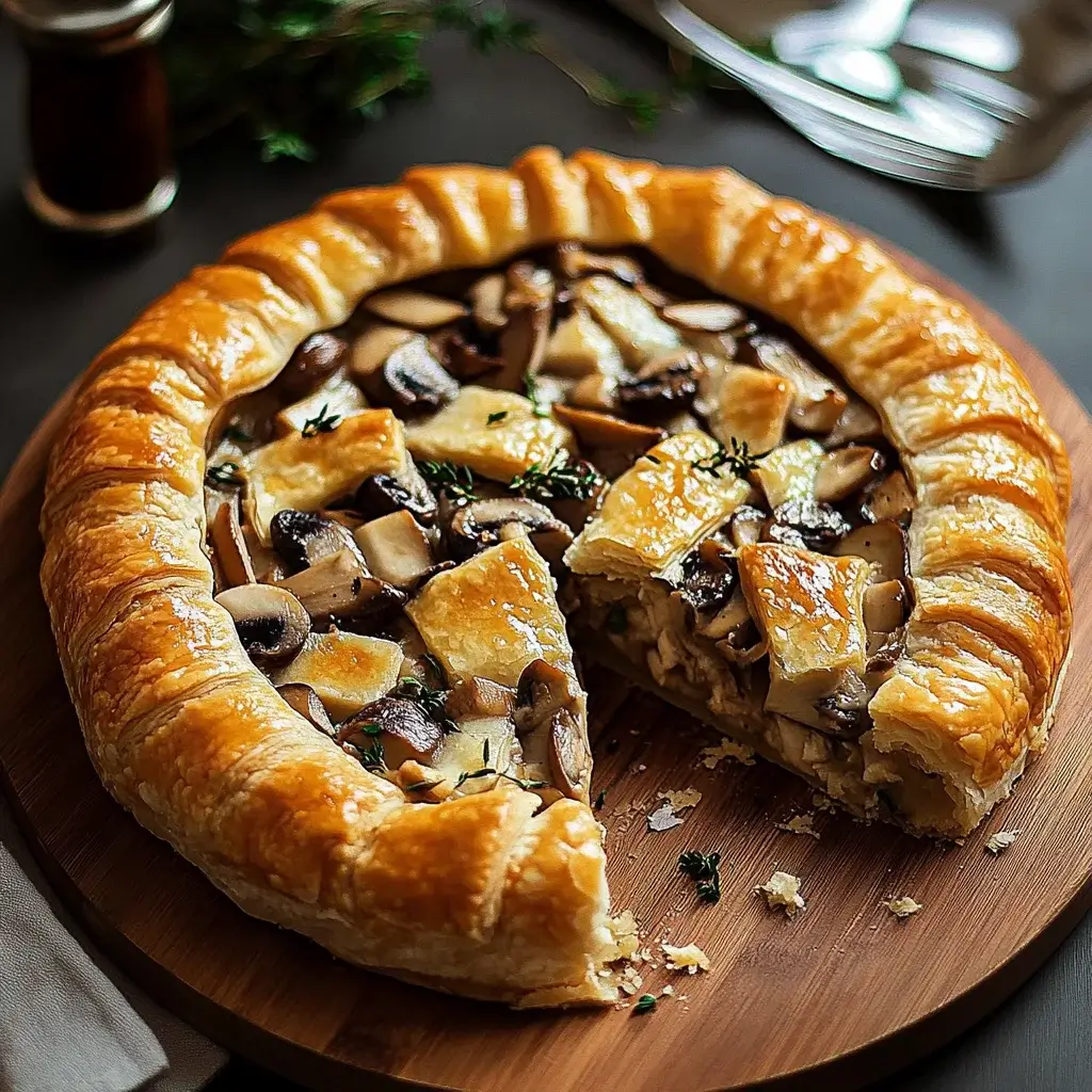 Chicken and Mushroom Puff Pie: A Delicious Recipe!