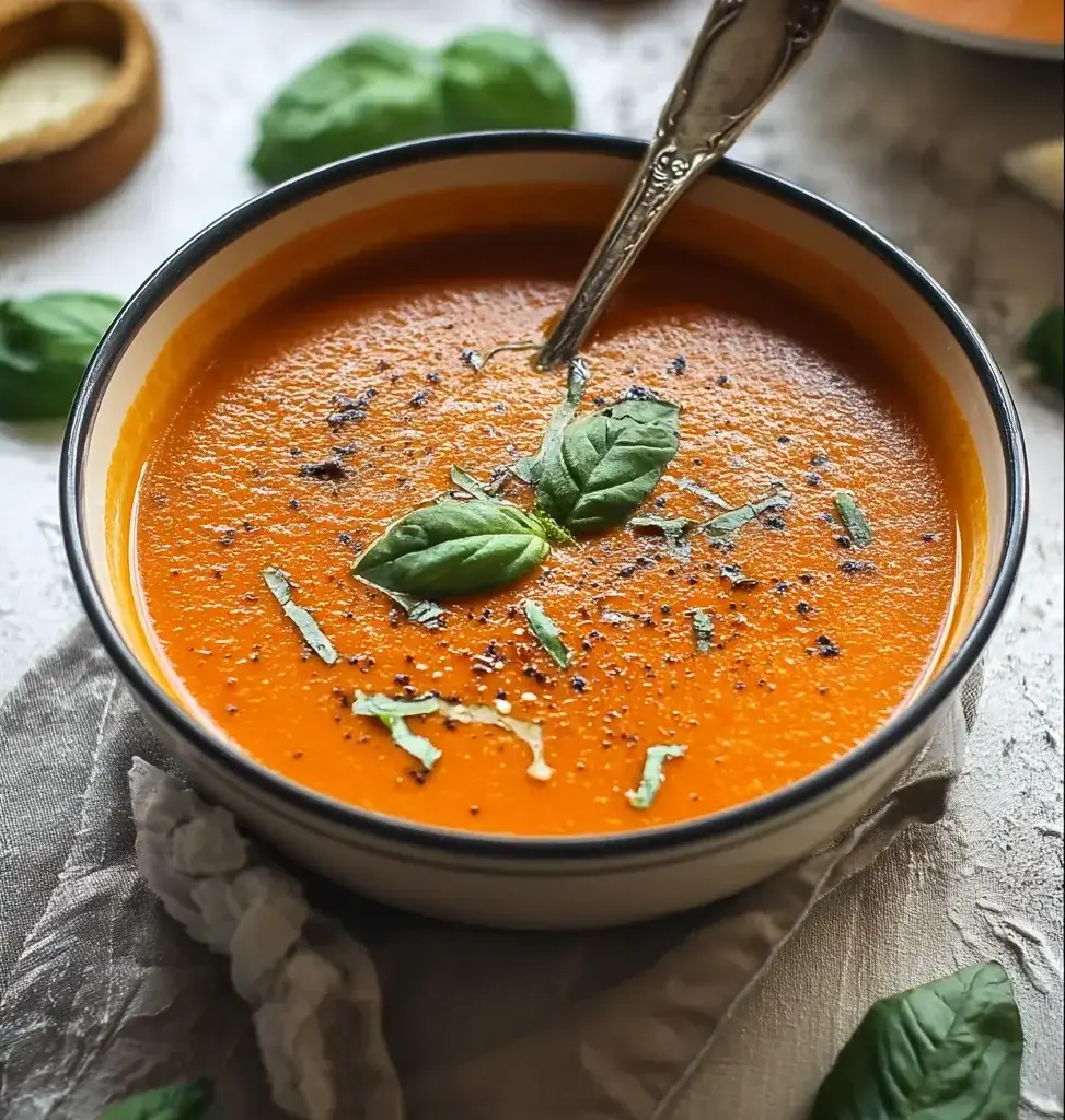 Creamy Tomato Basil Soup: Discover a Cozy Recipe!