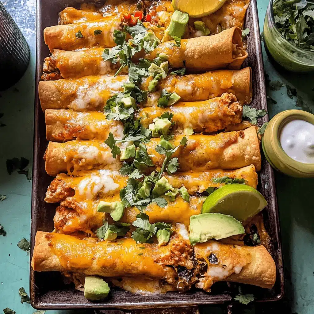 Crispy Green Chile Chicken Taquitos: A Must-Try Recipe!