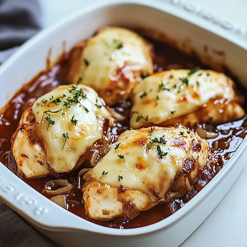 French Onion Baked Chicken: A Savory Delight Awaits!