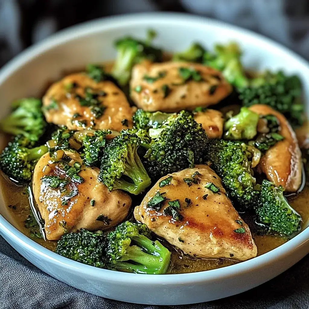 Garlic Butter Chicken with Broccoli: A Delicious Recipe!