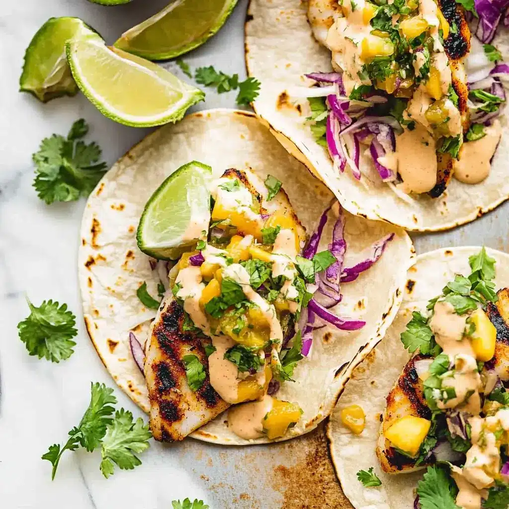 Grilled Fish Tacos with Mango Salsa: A Flavorful Delight!