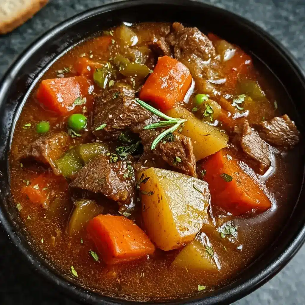 Hearty Crockpot Beef and Veggie Stew: A Comforting Delight!