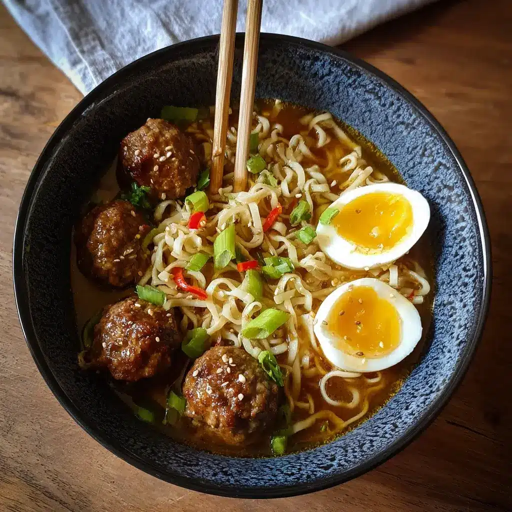Mongolian Meatball Ramen: A Unique Comfort Food Recipe