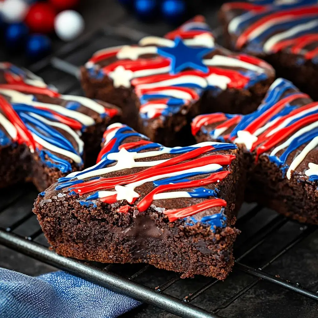Patriotic Star Brownies: Delightful, Easy Recipe to Try!