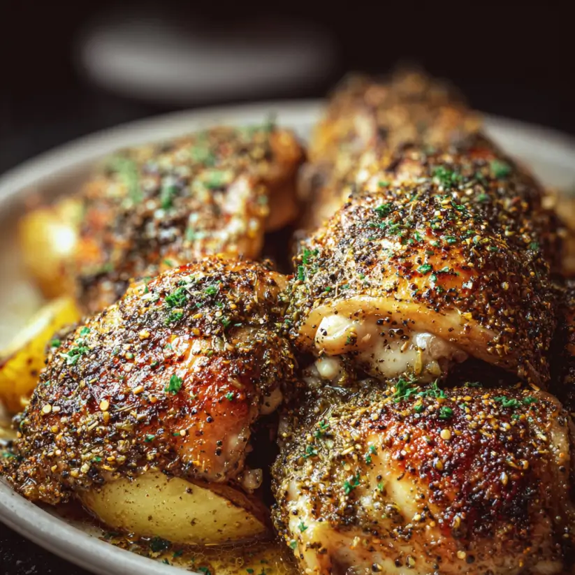 Roasted Zaatar Chicken Thighs: Discover this Flavorful Recipe!