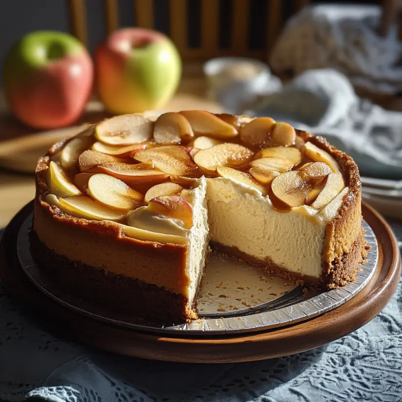 Apple Cider Cheesecake: A Delightfully Creamy Recipe