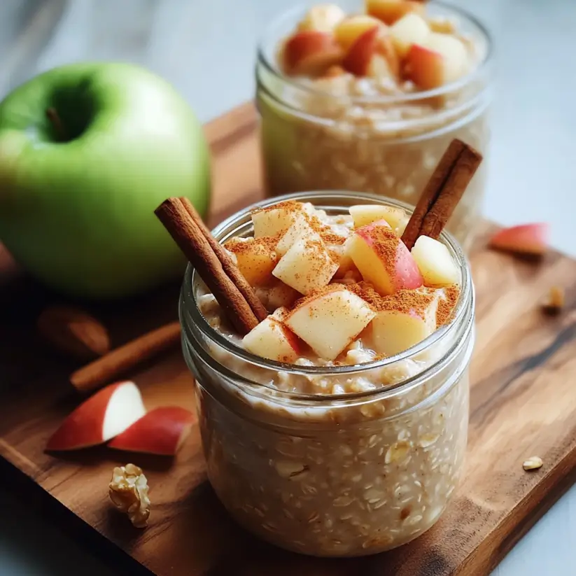 Apple Cinnamon Overnight Oats: Easy, Delicious Recipe!