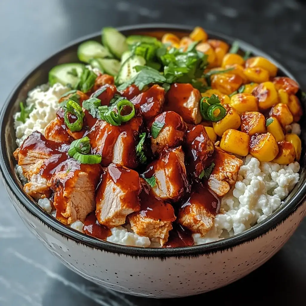 BBQ Chicken Cottage Cheese Bowl: A Delicious Healthy Twist