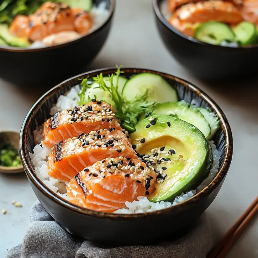 Baked Salmon Sushi Bowls: Discover a Flavorful Twist!