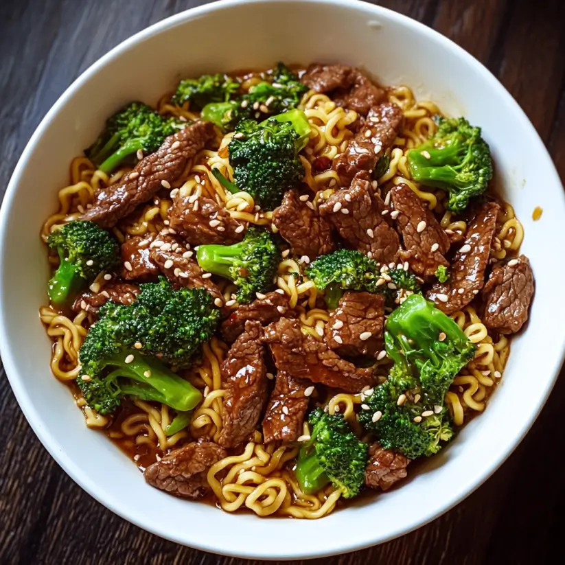 Beef and Broccoli Ramen Stir-Fry: A Quick Delight!