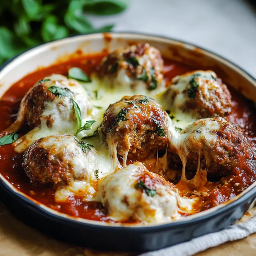 Cheesy Baked Meatballs: A Delightfully Easy Recipe!