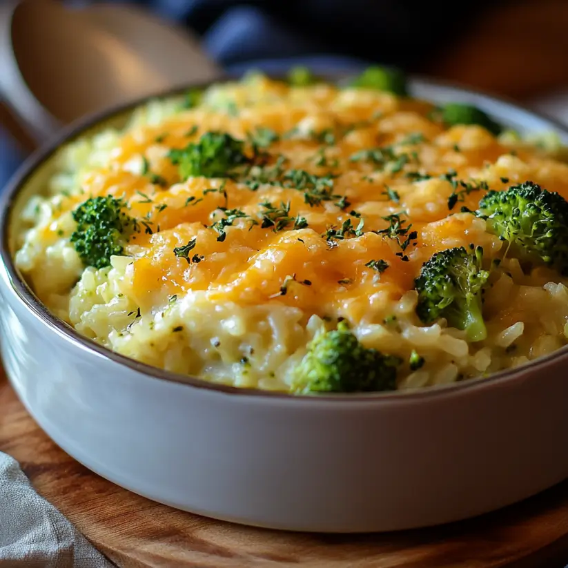 Cheesy Broccoli Rice Casserole: Your Comfort Food Delight!