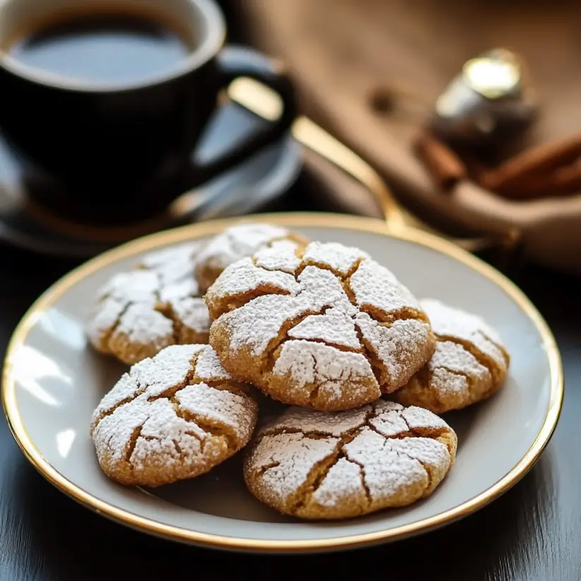 Cinnamon Coffee Crinkles: Your New Favorite Cookie Recipe!