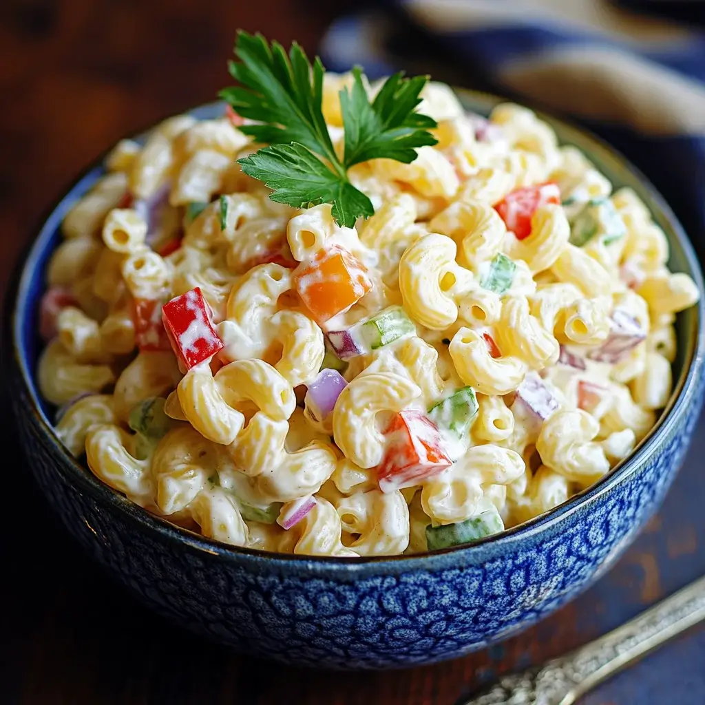 Creamy Classic Macaroni Salad: A Perfect Summer Dish!