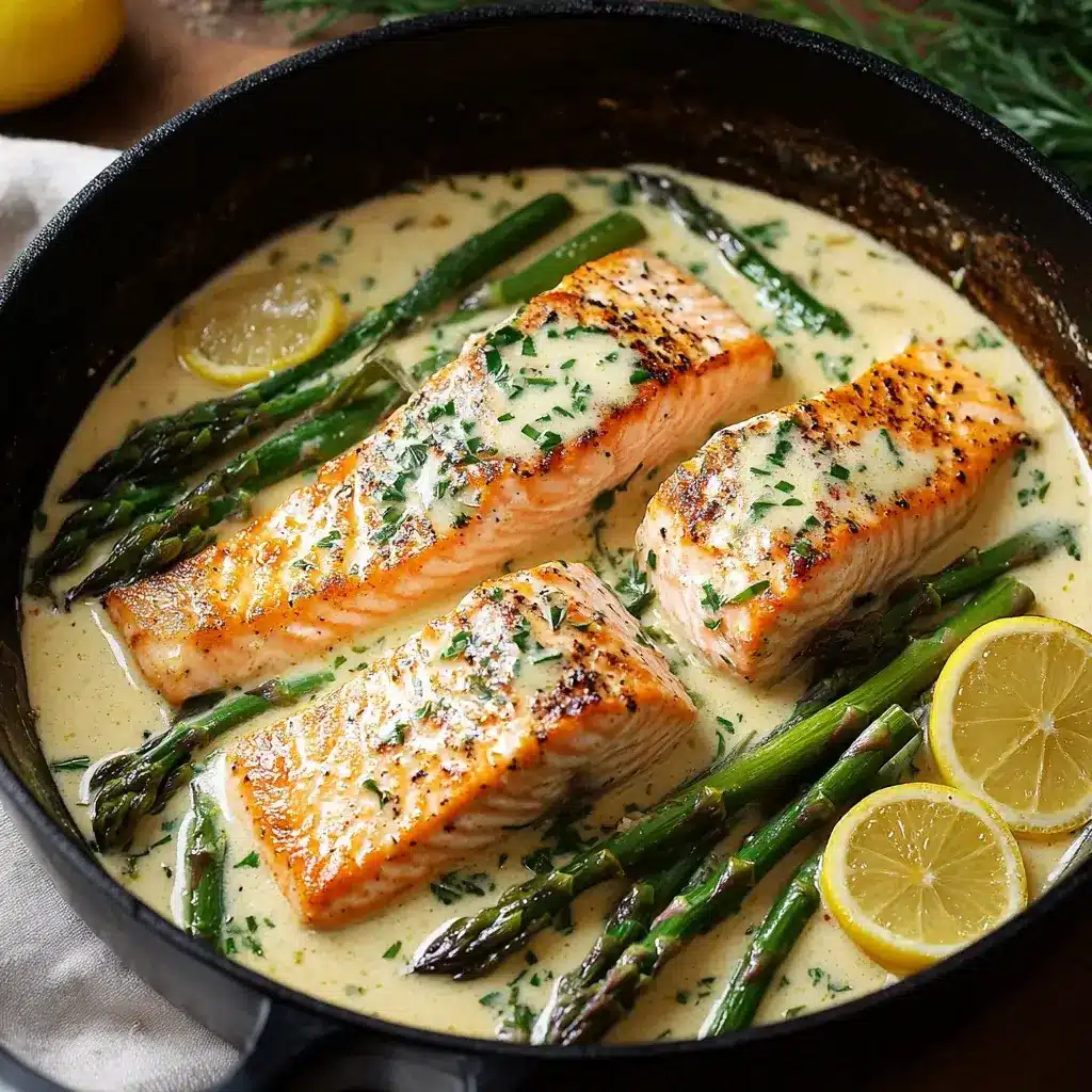 Creamy Spring Salmon with Asparagus: A Must-Try Delight!