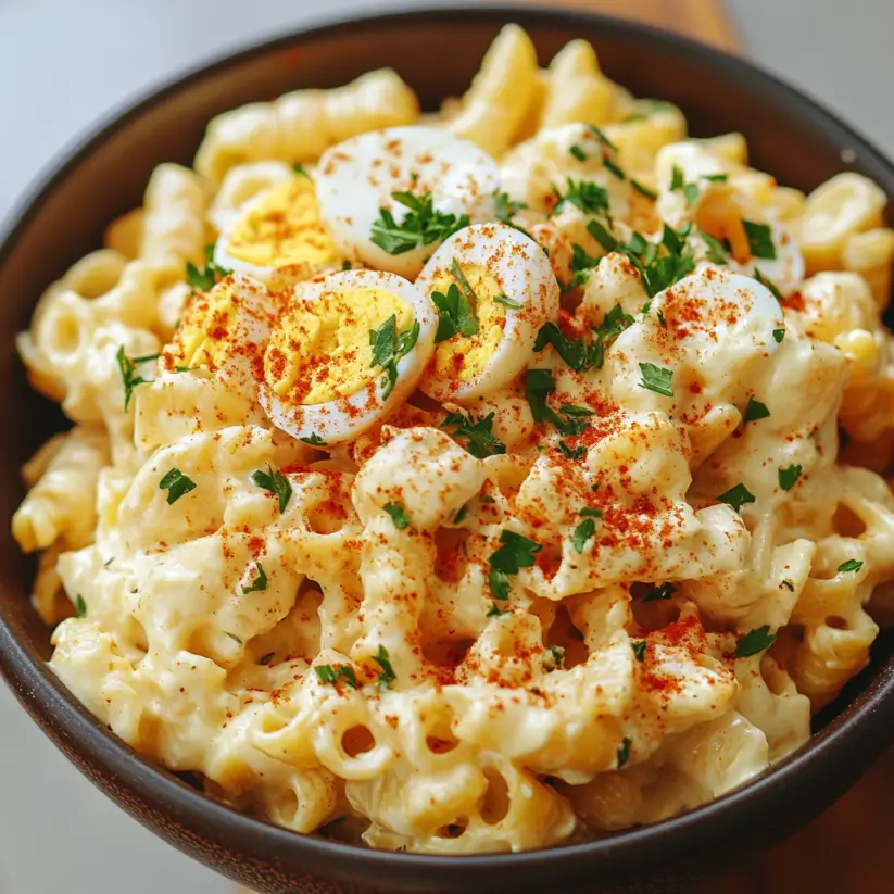 Deviled Egg Pasta Salad: A Creamy, Delicious Twist!