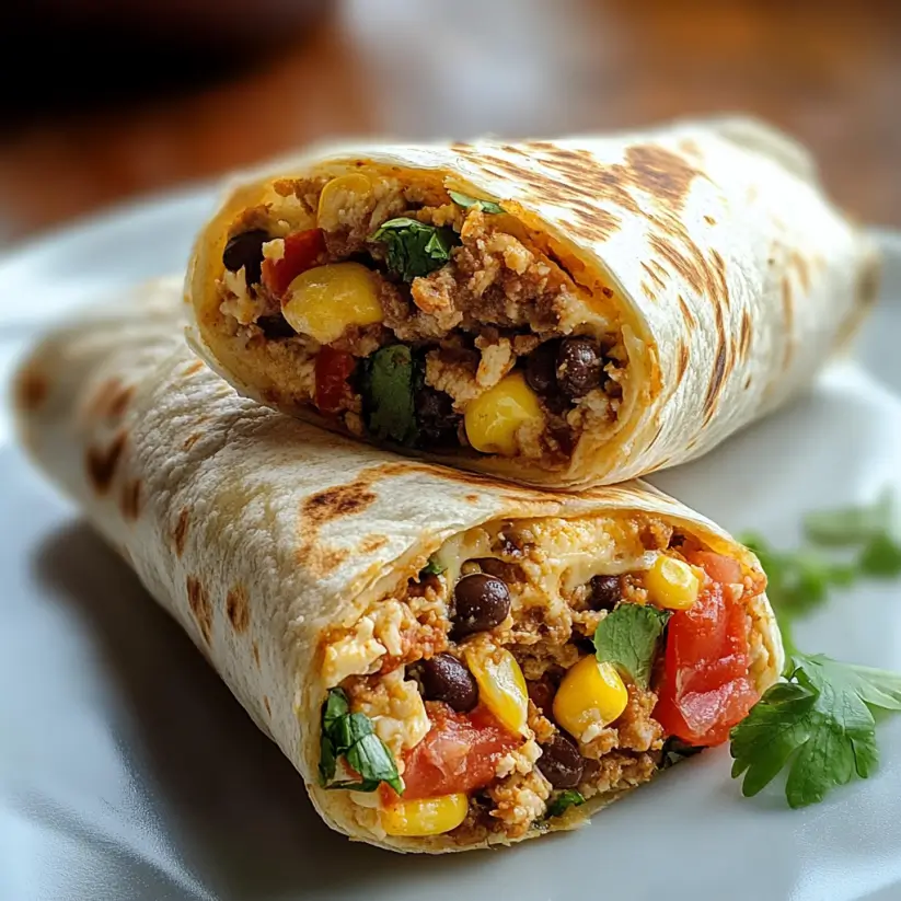 High-Protein Breakfast Burritos for a Healthy Start
