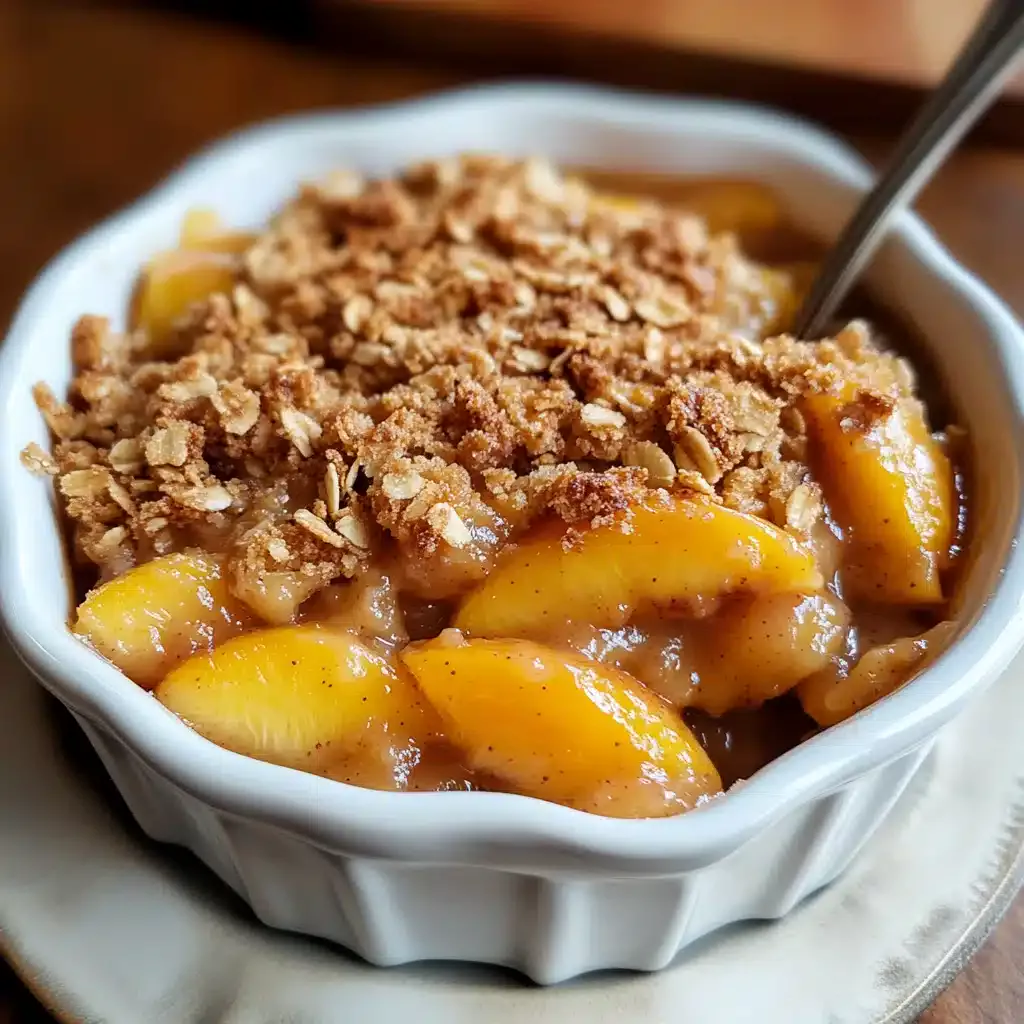Peach Crisp Delight: Discover Your New Favorite Recipe!