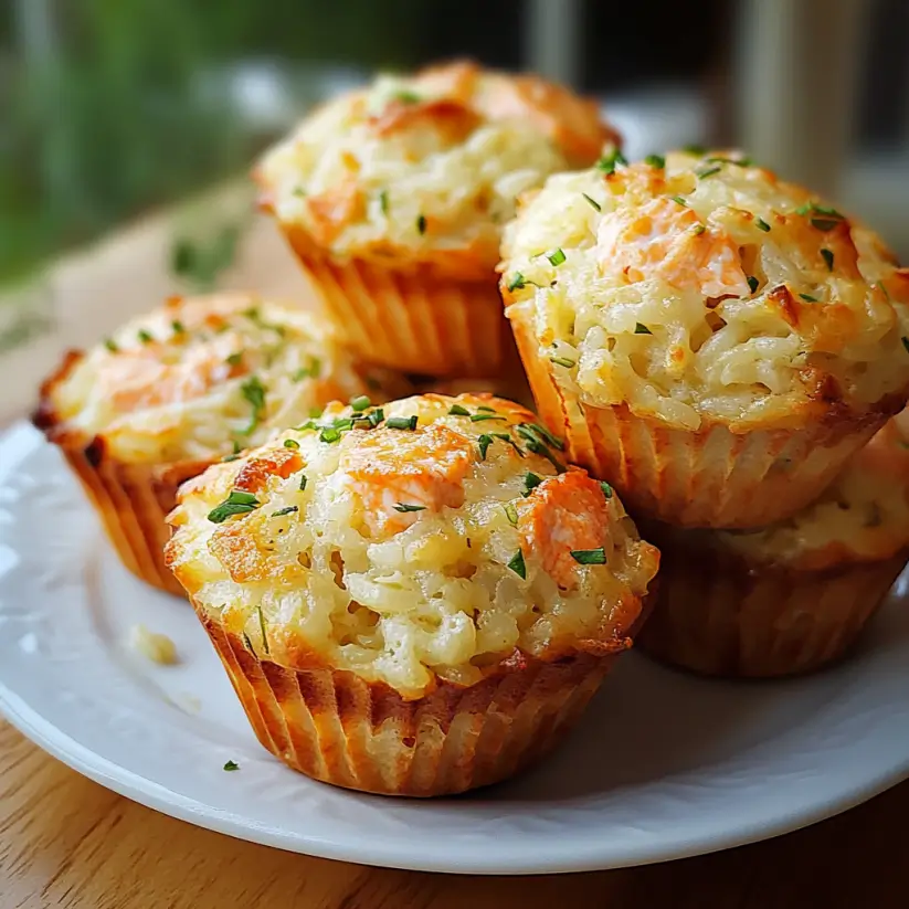 Savory Salmon Rice Muffins: A Tasty Twist Recipe!