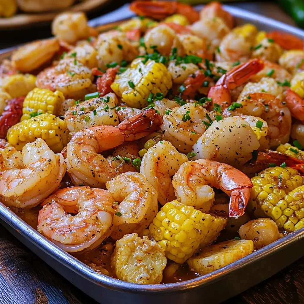Shrimp Boil Delight: A Flavorful Family Feast Recipe
