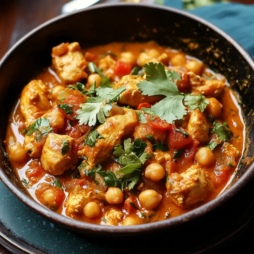 Spicy Chicken and Chickpea Curry: A Flavor Explosion Awaits!