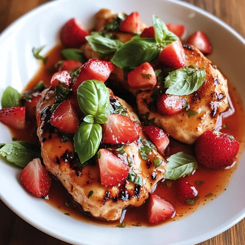 Strawberry Basil Chicken: A Delightful Recipe Unveiled!