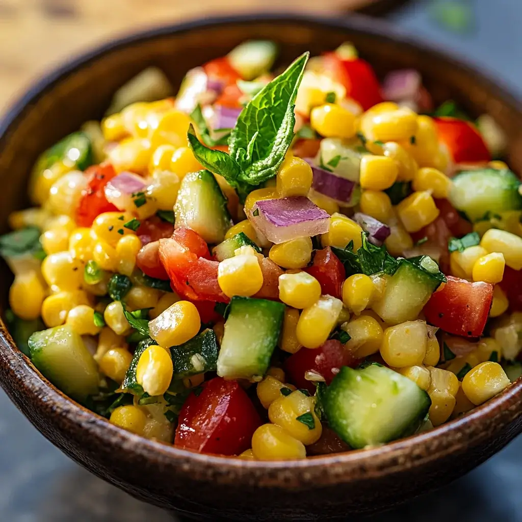 Summer Fresh Corn Salad is a must-try delight!