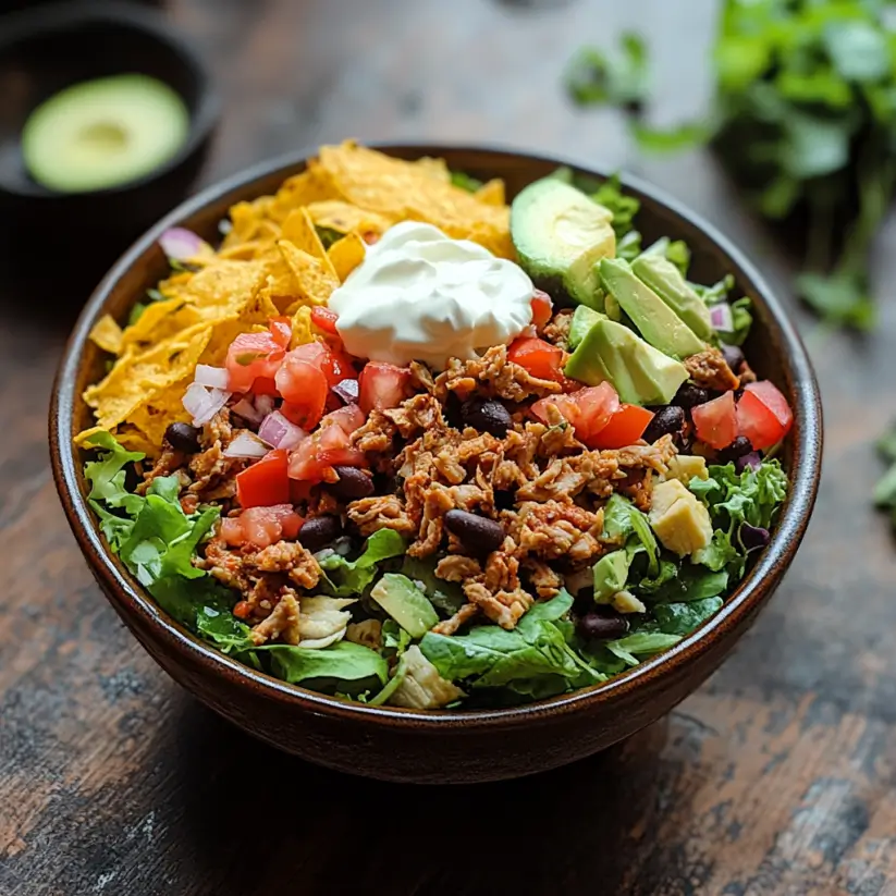 Turkey Taco Salad Bowl: Discover a Flavorful Recipe!