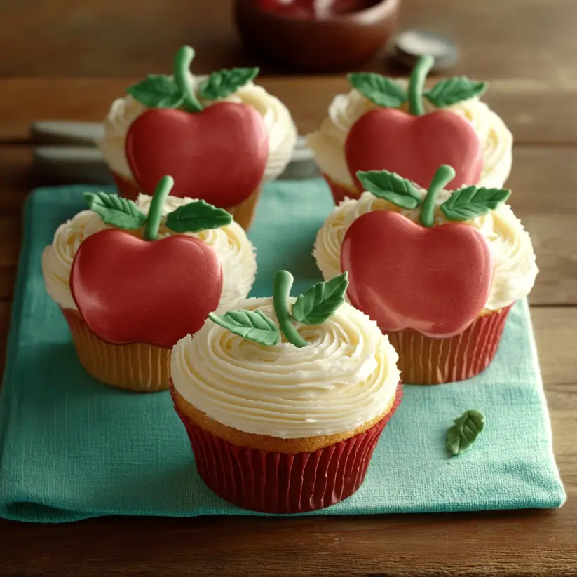 Apple Shaped Cupcakes: Discover the Perfect Recipe!