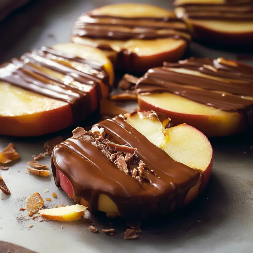 Chocolate Caramel Apple Slices: A Tasty Treat Recipe!