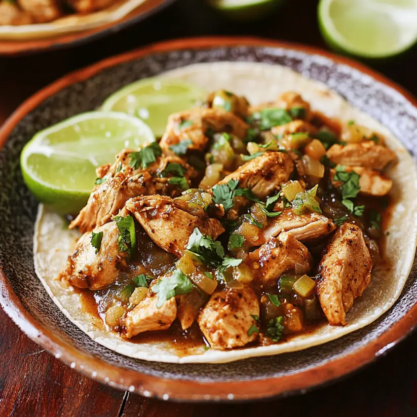 Mexican Chicken Adobo Street Tacos: Tasty & Easy Recipe!