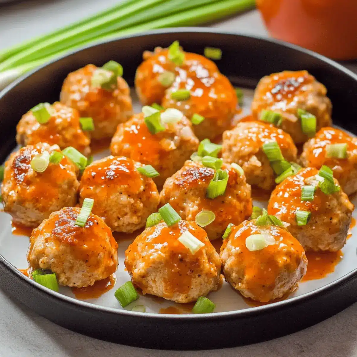 Whole30 Baked Buffalo Chicken Meatballs: Healthy, Spicy Delight