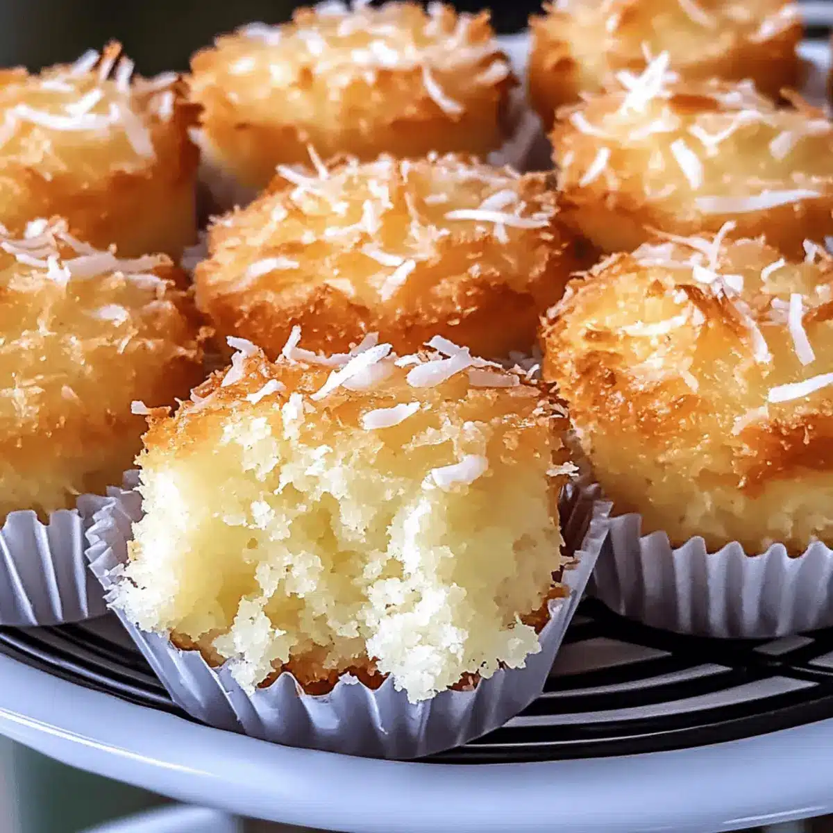 Heavenly Portuguese Coconut Cakes for a Tropical Delight