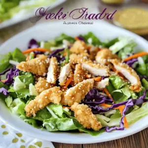 Oriental Chicken Salad