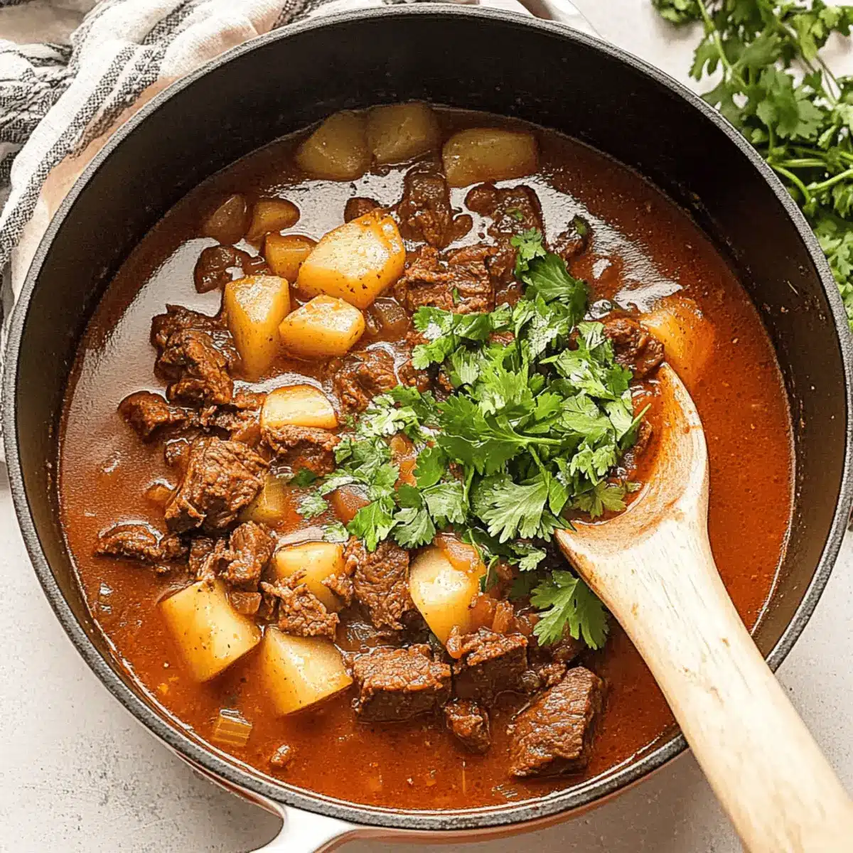 Savor the Comfort of Carne con Papas: A Cozy Family Favorite