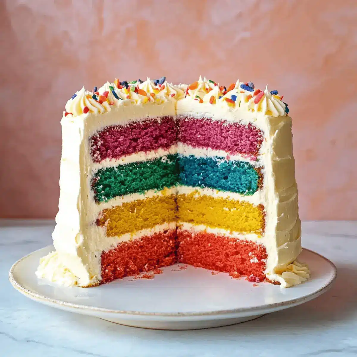 Rainbow Cake