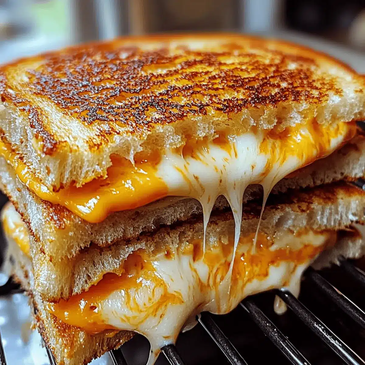 Crispy Air Fryer Grilled Cheese for Ultimate Comfort Bliss