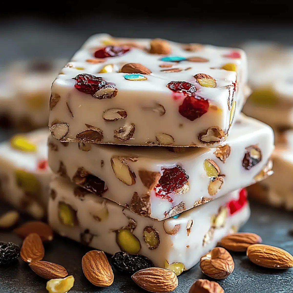 Delicious Nougat Candy: A Sweet, Chewy Homemade Treat