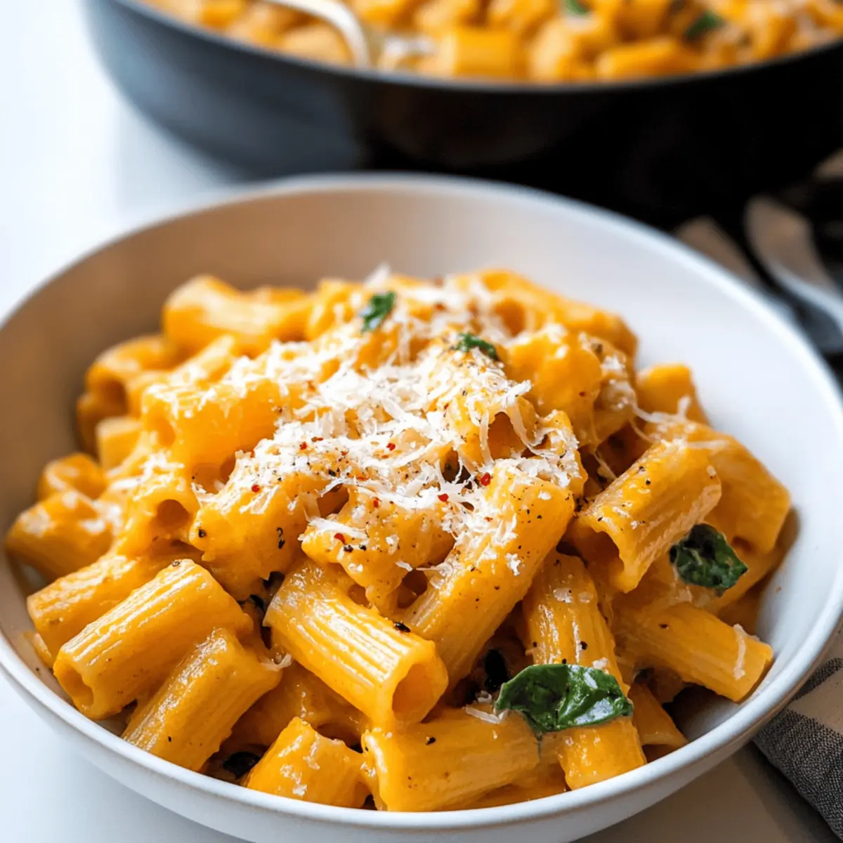 Creamy Pumpkin Pasta for a Cozy Autumn Dinner Delight